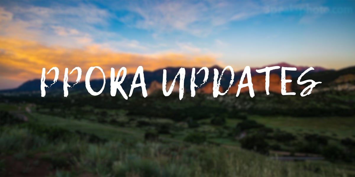 PPORA Updates